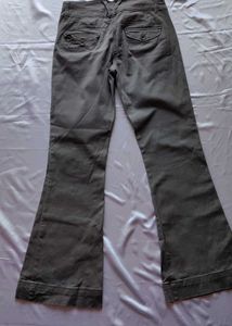 Bell Bottom Grey Pant