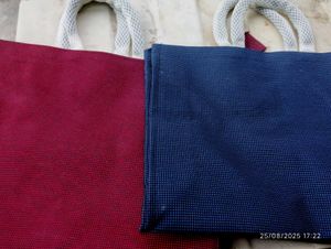 Reusable Shopping Tote Bags (Set of 2)