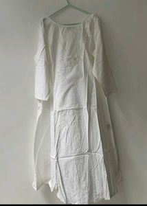 Fabindia Elegant White Kurta Never Used