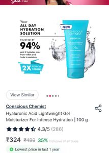 Conscious Chemist Hydro+ Plumping Cream