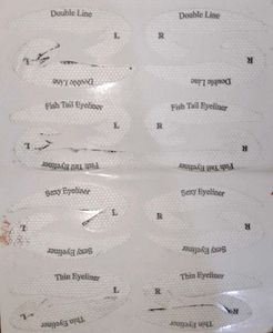 Eyeliner And Eyeshadow Stencil
