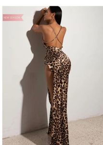 Chain Open Back Dress