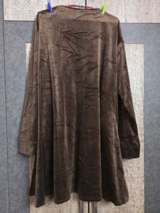 Beautiful Embroidered Velvet Kurta Set