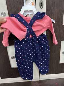 Brand New Dungree Set By Carters