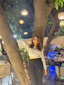 Cropped Knit Sweater