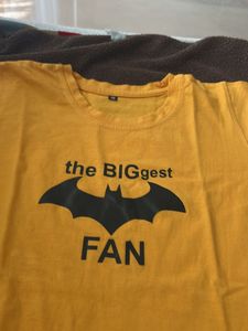 Yellow T-shirt for boy age 8 to 10