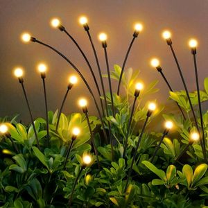8🎄 LED Fireflies Solar Light - Yellow