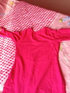 Elegant Pink Kurta Set