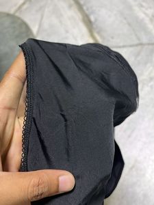 Black Velvet Heart Detail Panty