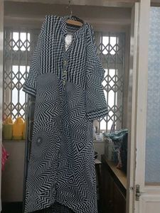 Patterned Casual Dress