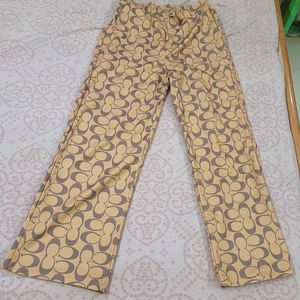Coach Print Pants