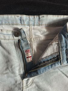 Light Wash Denim Shorts