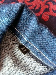 Denim Skirt &amp; Vest Set