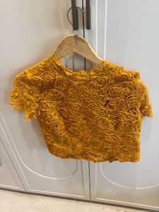 Zara Trafaluc Lace Top - Size S
