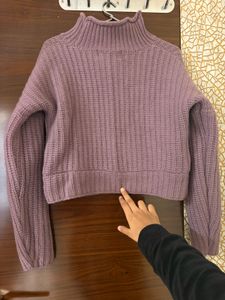 Mauve Knit Sweater