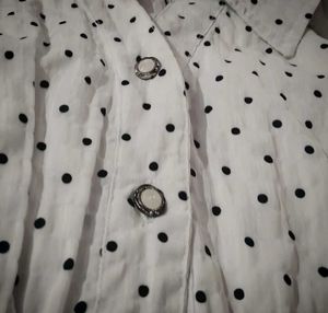 Polka Dot Top - Stylish &amp; Chic
