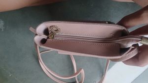 Cute Beige Crossbody Bag