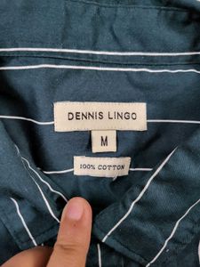 Dennis Lingo Striped Button-Down