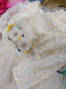 Size 32 Party Wear Long Frock For Girls