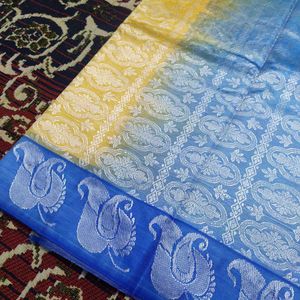 Tanchoi Banarasi Silk Saree