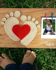 Customized String Art Decor