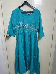 Floral Embroidered Dress