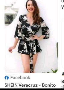 Floral Print Wrap Dress