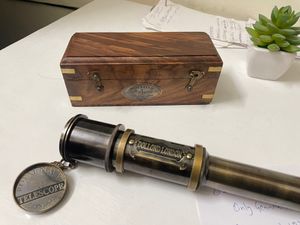 Antique Full Brass Made Telescope