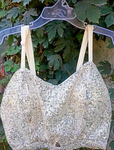 Sequin Embellished Cropped Top