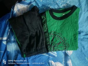 Green T-Shirt and Lower