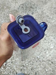 Shine Max Glass Mug with Lid &amp; Straw