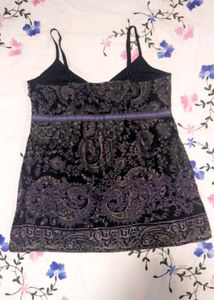 Paisley Print Cami Top