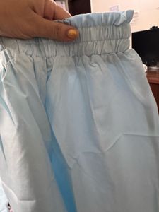 Blue Shirt &amp; Shorts Set