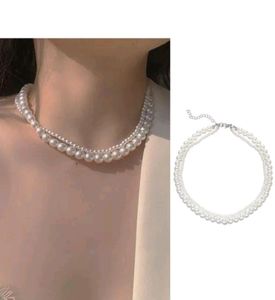 Pearl Necklace, Korean Necklace