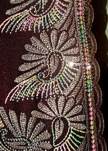 Elegant Embroidered Saree