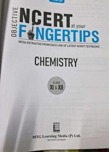 Ncert Fingertips CHEMISTRY mtg NEET&amp;JEE