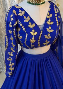 Blue Lehenga Choli Set