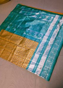 Multi Colour Banarasi Silk Saree