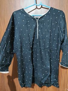Star Print Top/Short Kurti