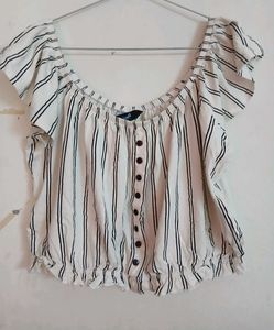 White Crop Top