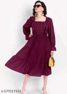 Fit And Flare Maxi Dress