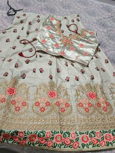 Floral Embroidered Lehenga