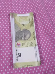 Fake Notes Of 20 Rupees