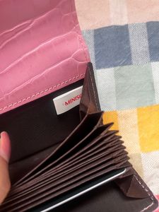 Miniso Pink Card Wallet