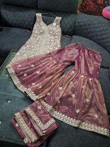 Elegant Embroidered Salwar Suit