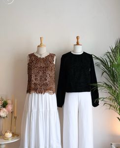 3D Embroidered Velvet Blouson