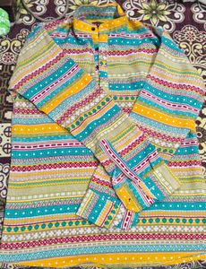 Striped Casual Shirt Kurta For MEN