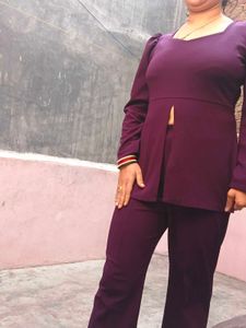 Elegant Purple CO-ords Set💜