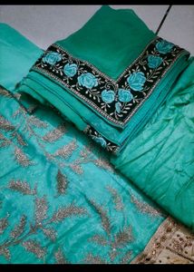 Teal Heavy Bridal Suit