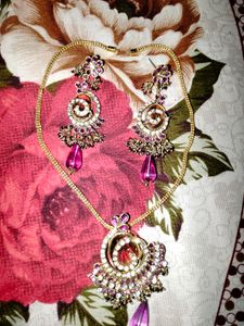 Long Eyering Jwellery Set